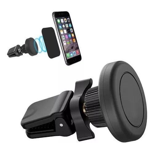 Porta Celular Soporte Para Automóvil Con Imán Tipo Pinza-3
