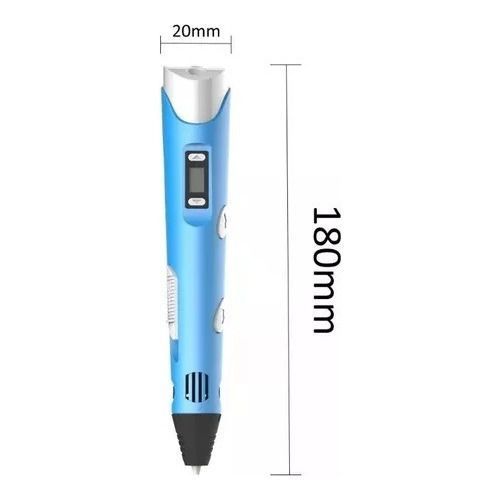 Lápiz 3d Dibujo Bolígrafo Impresora Para Niños 3 Filamentos-1