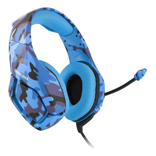 Audífonos gamer Onikuma K1-B navy blue-0