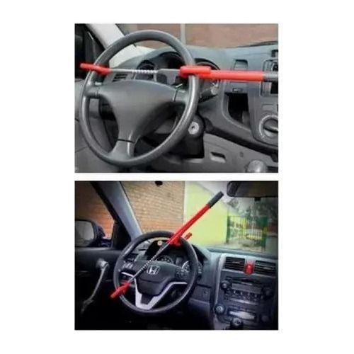Traba Volante Seguridad Para Auto Con Llave Antirrobo-4