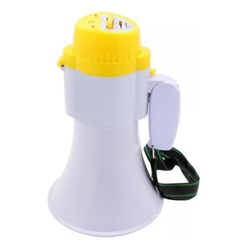 Megafono Portatil Grabador De Voz Sirena 200mt Recargable-8
