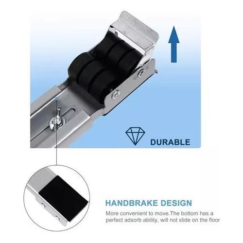 Base Móvil Ajustable Soporte Ruedas Para Lavadora Nevera-4