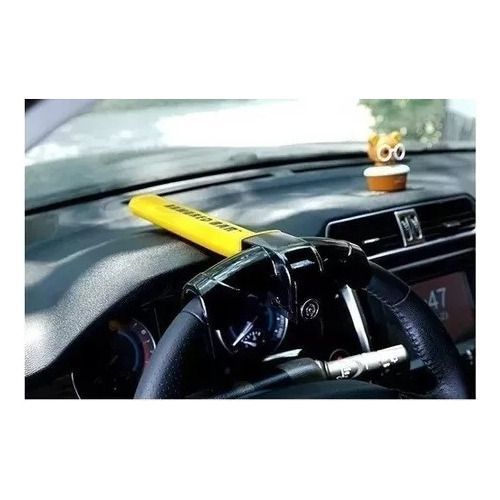 Traba Volante Anti Robo Seguridad De Auto Con Llaves Tipo T-9