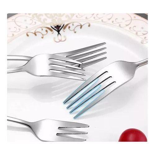 Set De Cubiertos 24 Piezas Con Soporte Acero Inoxidable-3