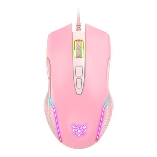 Mouse gamer de juego Onikuma  CW905 pink-1