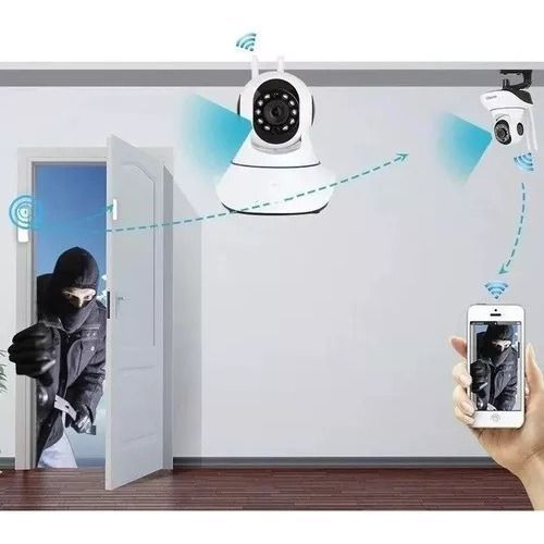 Camara Ip Wifi Hd Motorizada Vision Nocturna 360°/yoosee-0