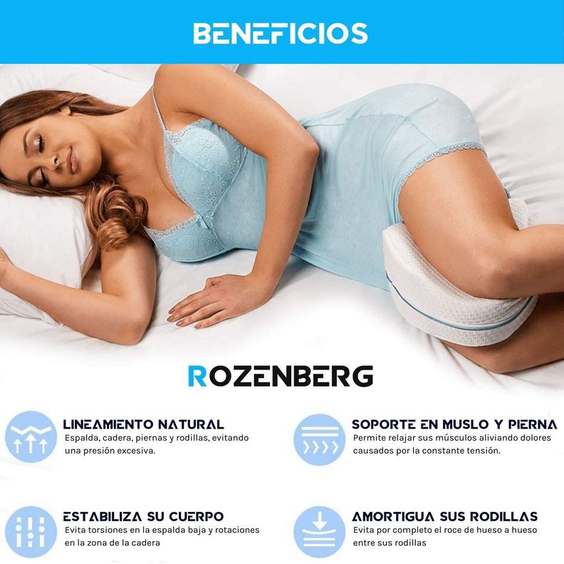 Almohada Ergonómica para Piernas Rozenberg-4