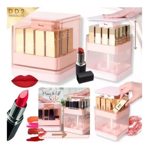 Organizador De Maquillaje Levantable Porta Lápiz Labial-3