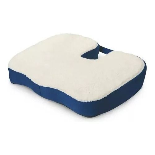 Cojín Gel Viscoelástico Para Coxis Asiento Auto Oficina-0