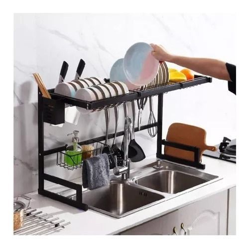 Rack Organizador Escurridor De Platos E Utensilios-2