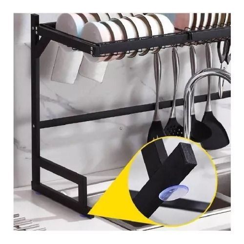 Rack Organizador Escurridor De Platos E Utensilios-3