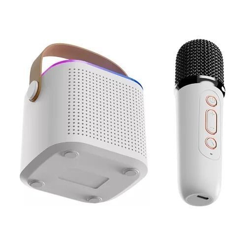 Parlante Mini Set De Karaoke Estéreo Portátil Bluetooth-3