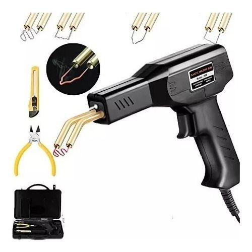 Pistola Maquina De Soldar Grapadora De Plástico Caliente 50w-1
