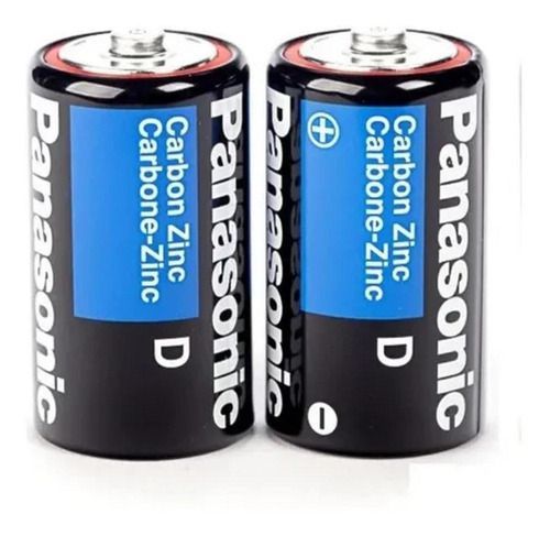 Pila Panasonic Carbon Zinc Azul D Charola C/24 1.5v Um-1uhs-1