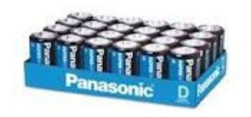 Pila Panasonic Carbon Zinc Azul D Charola C/24 1.5v Um-1uhs-3