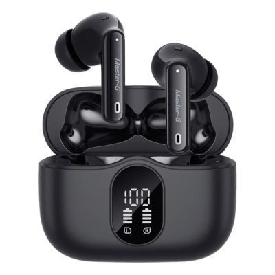 Audifonos Bluetooth Modo Gamer In Ear Tws Anc Cancelacion De Ruido Buds30 Master-g Negro