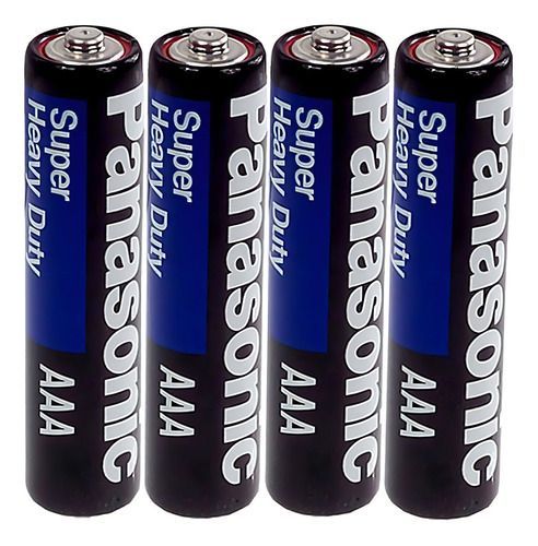 Pilas Aaa Panasonic Caja 40 Unidades Ultra Hyper De Carbon Zinc R03-3