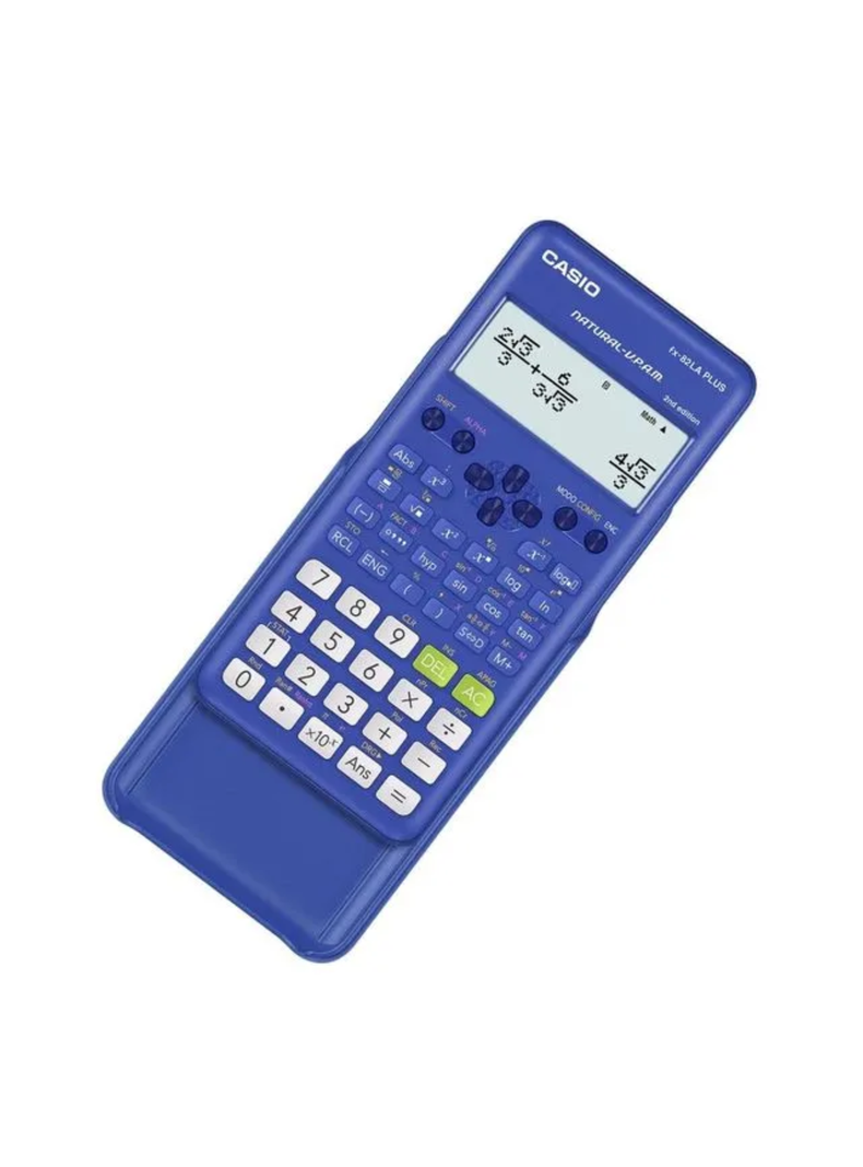 Calculadora Casio Científica Azul Fx-82laplus-buscmh Color Azul-1