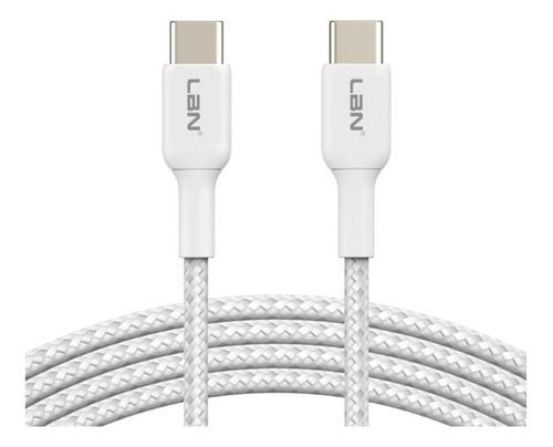 Cable Trenzado Usb-c A Usb-c Carga Rápida Lbn 1 M-1