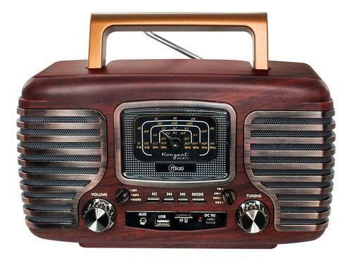 Radio Mlab 8746 Bt/fm/usb/rec/tf/aux Konzert Diseño Retro-0