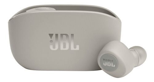 Audífonos In-ear Gamer Inalámbricos Jbl Wave 100tws Jblw100tws Ivory Con Luz Led-1