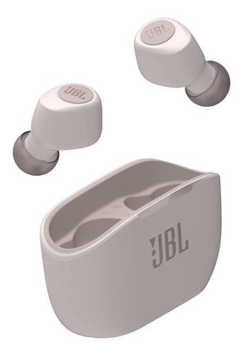 Audífonos In-ear Gamer Inalámbricos Jbl Wave 100tws Jblw100tws Ivory Con Luz Led-2
