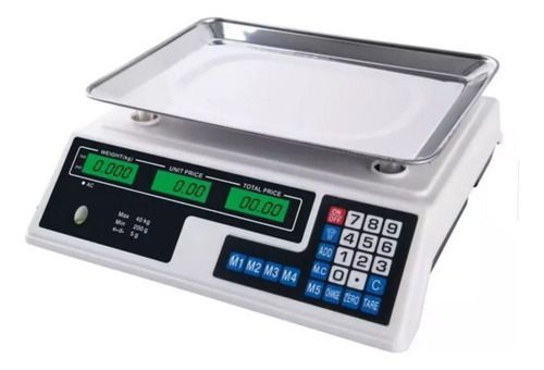 Balanza Pesa Electrónica Digital 40kg Negocio Almacén-1