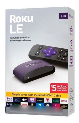 Roku Le 3930s4 Estándar Full Hd 32mb Negro Y Violeta-2