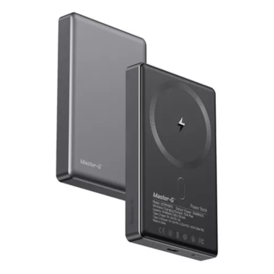 Cargador Inalámbrico Magsafe 10.000mah Compatible Con iPhone Ucpm10ipds Master-g Color Plateado-2