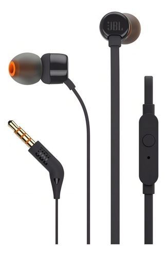 Audífonos In-ear  Jbl Tune 110 Jblt110 Black-2