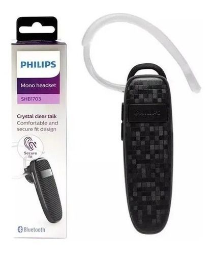 Manos Libre Audifono Inalambrico Bluetooth Philips Shb1703-1