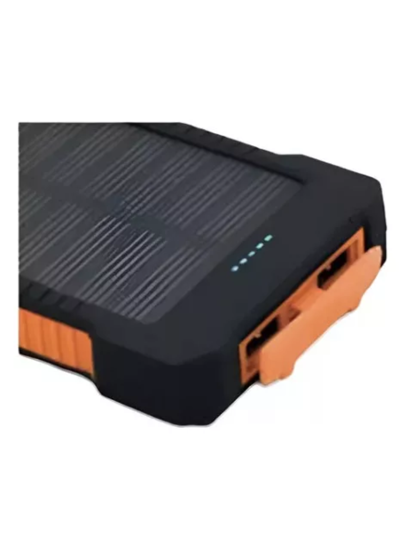 Bateria Externa Powerbank Solar Microlab 8000 Mah Negro-2