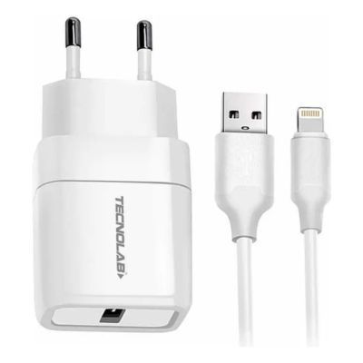 Cargador Lightning Certificado Tecnolab TL042W