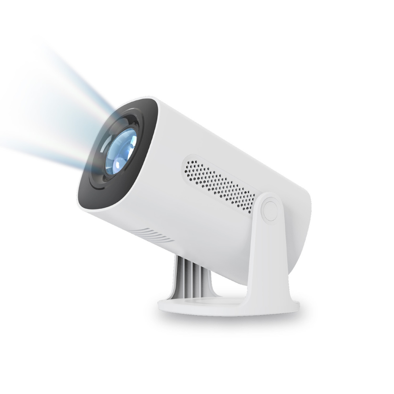 PROYECTOR WIRELESS MICROLAB SMART TUBE 4K WIFI 09396 BLANCO
