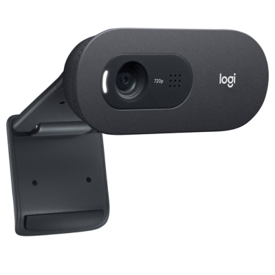 Camara Webcam Logitech C505e 720p Con Microfono Color Negro-1