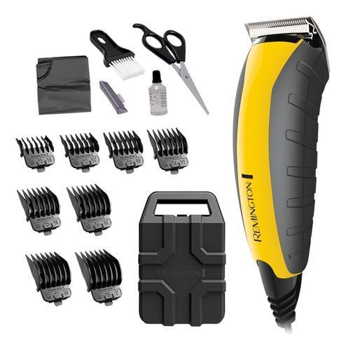 Corta Pelo Remington Virtualmente Indestructible Hc5850 Color Amarillo-2