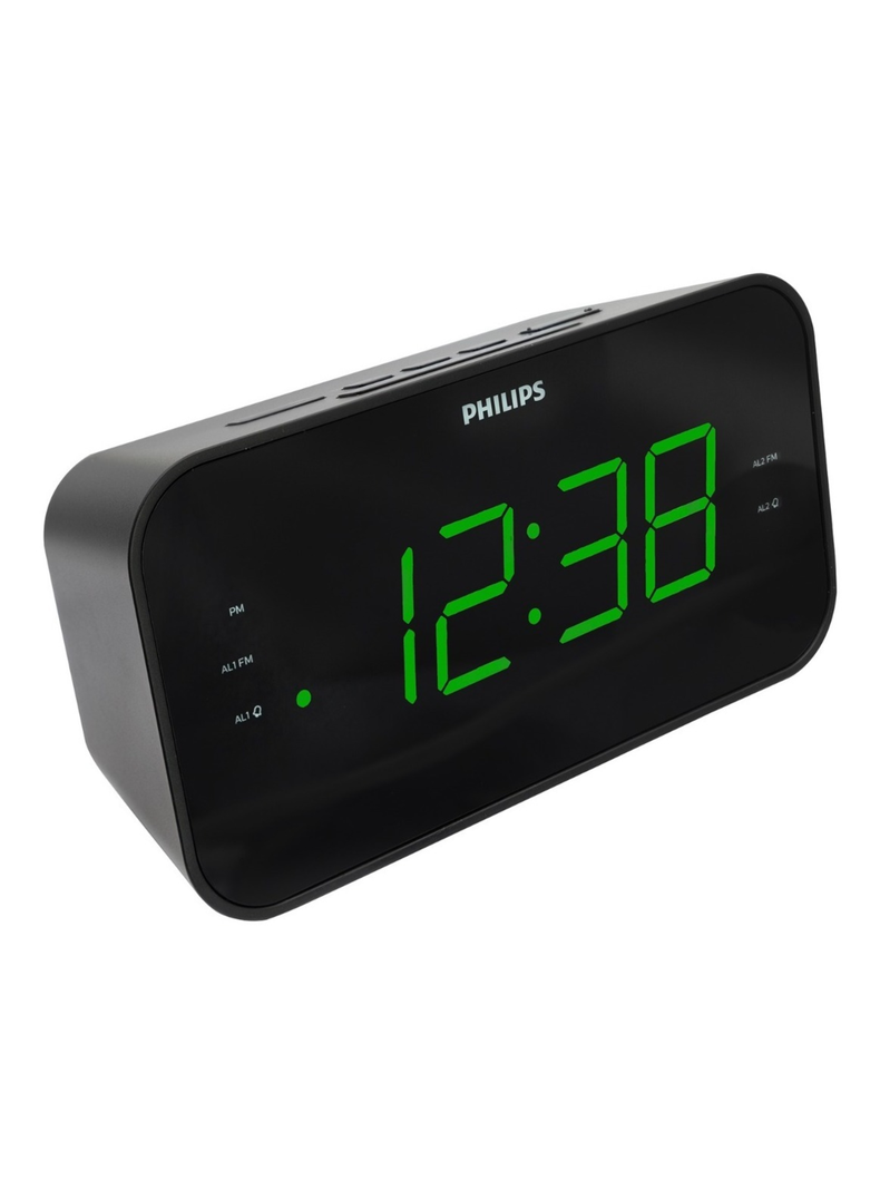 Radio Reloj Philips Tar3306 Negro 3000 Series Electrotom-1
