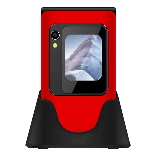 Telefono Celular Adulto Mayor Dualsim 2.8 Pulgadastl705 Rojo-2
