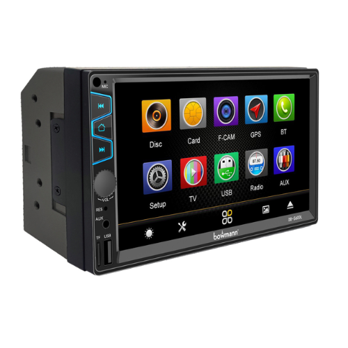 Radio Carro Pantalla Tactil 7' Mirrorlink Usb Sd Color Negro-1