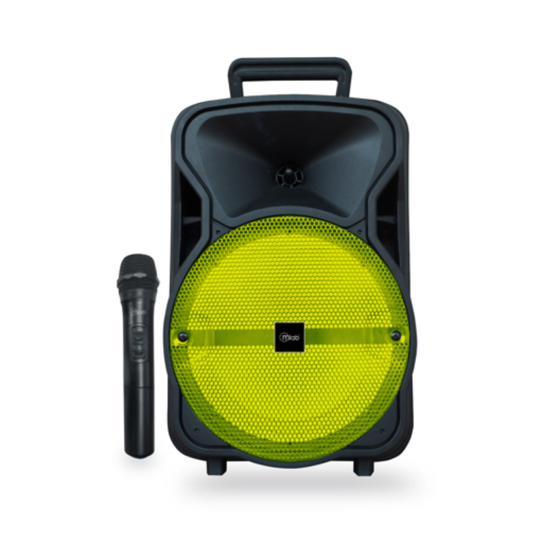 Mii୨୧Magic PARLANTE BLUETOOTH MICROLAB CITY SONG BOX 8 GREEN GRID 08710 NEGRO