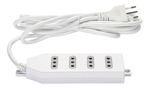 Alargadores Zapatilla 4tomas Corriente 1.5mts Macrotel Blanc-1