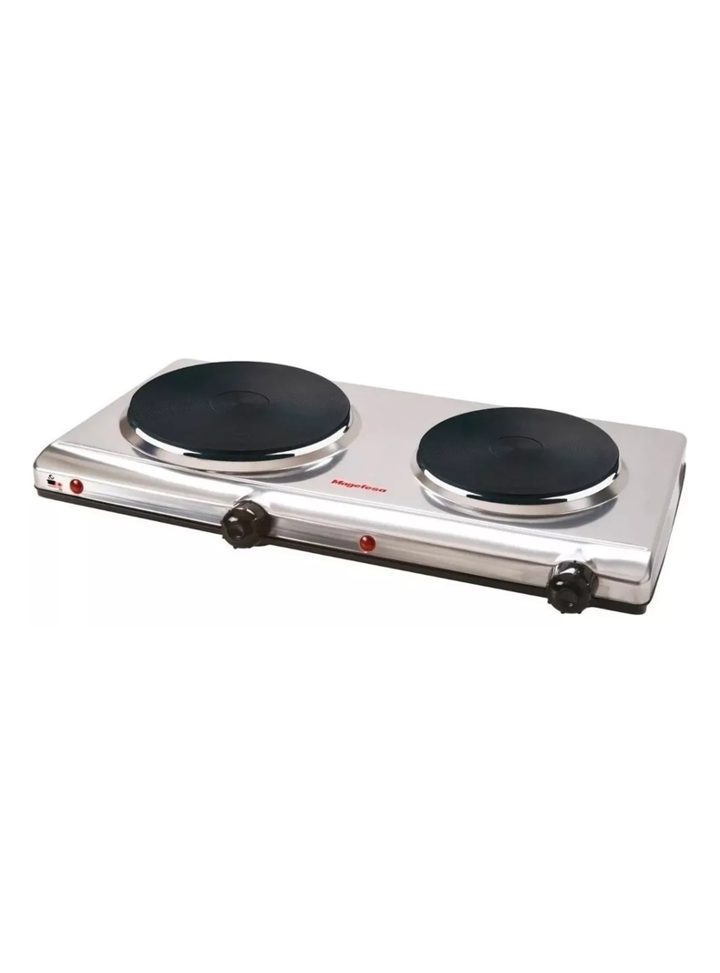 Cocina Eléctrica Magefesa Dinamic Inox Duo Mgf 8022-0