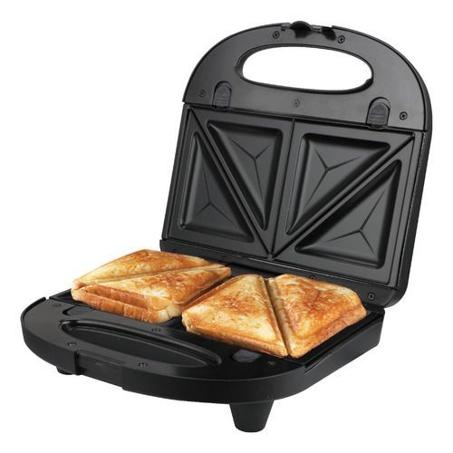 Sandwichera Para 2 Panes Aiwa 700w 200°c Aw-sd5000 Color Negro-1