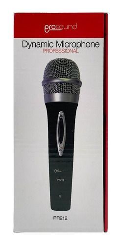 Micrófono Dinámico Prosound Pr212 Con Cable-1