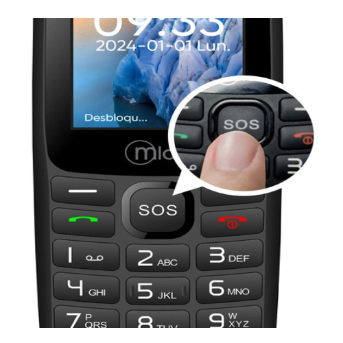 Teléfono Senior Bar Sos 4g Lte Mlab-2