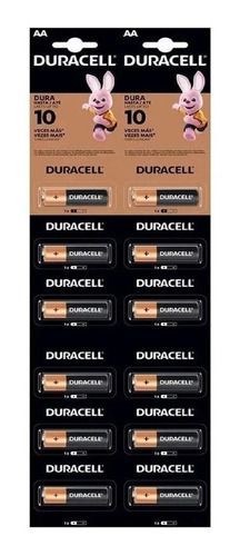 Pila Alcalina Duracell Aa Tira 12 Unidades-0