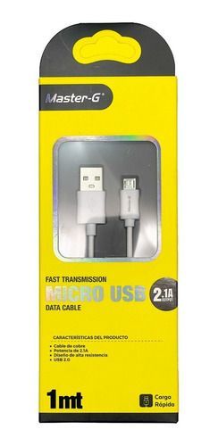 Cable De Carga Rápida Usb A Micro Usb-0