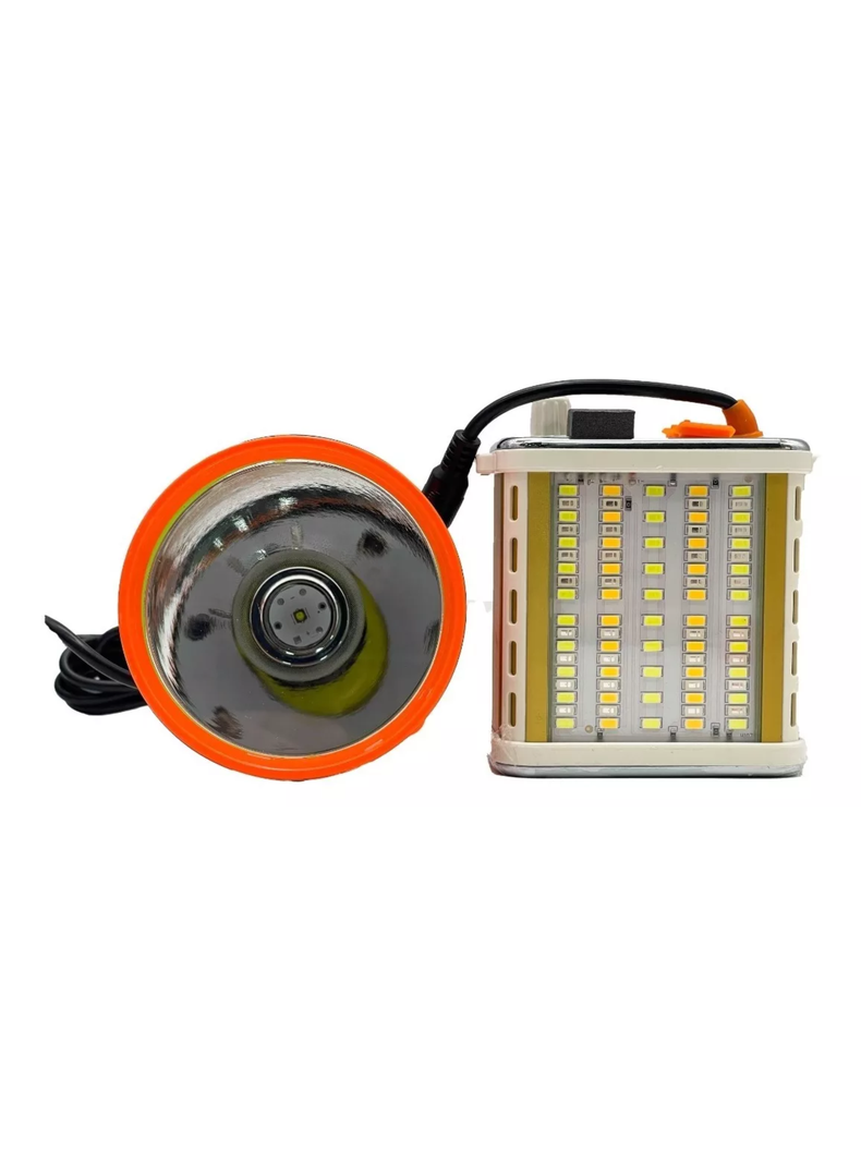 Linterna Foco Led H65 800w (reales) Caza Camping Minero-0