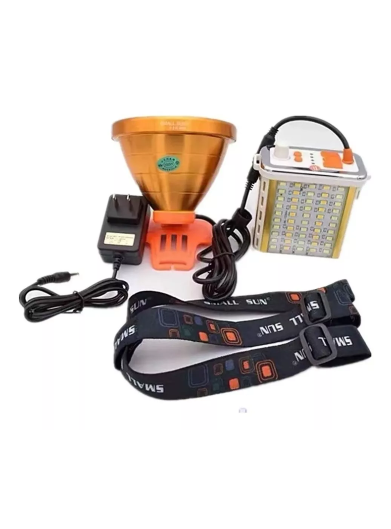Linterna Foco Led H65 800w (reales) Caza Camping Minero-2