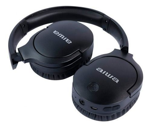 Audífonos Bluetooth Aiwa On-ear Micrófono Aux Aw-k11b-1